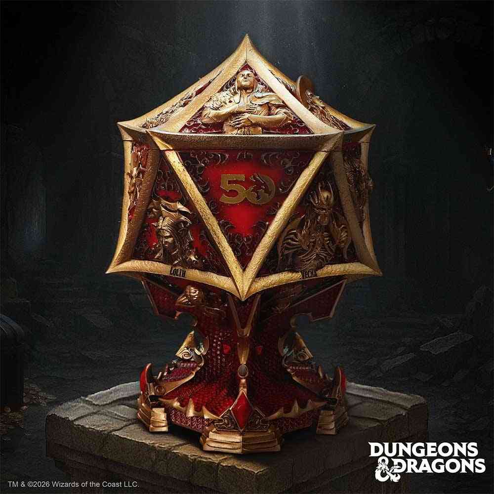 Nemesis Now Dungeons & Dragons - 50th Anniversary Collectors Box Dekorative Schachtel - Mehrfarben